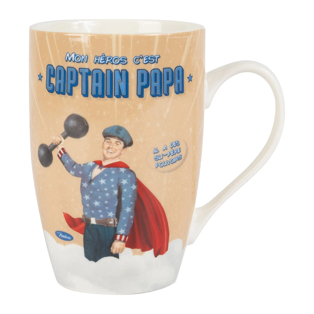 Natives Mug En Porcelaine Beige - Captain Papa 3 Natives Mug En Porcelaine Beige - Captain Papa