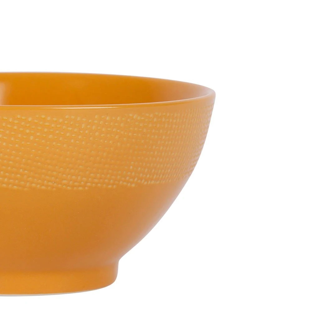Table Passion Bol En Grès Safran D14cm - Vesuvio 5 Table Passion Bol En Grès Safran D14cm - Vesuvio – Image 3
