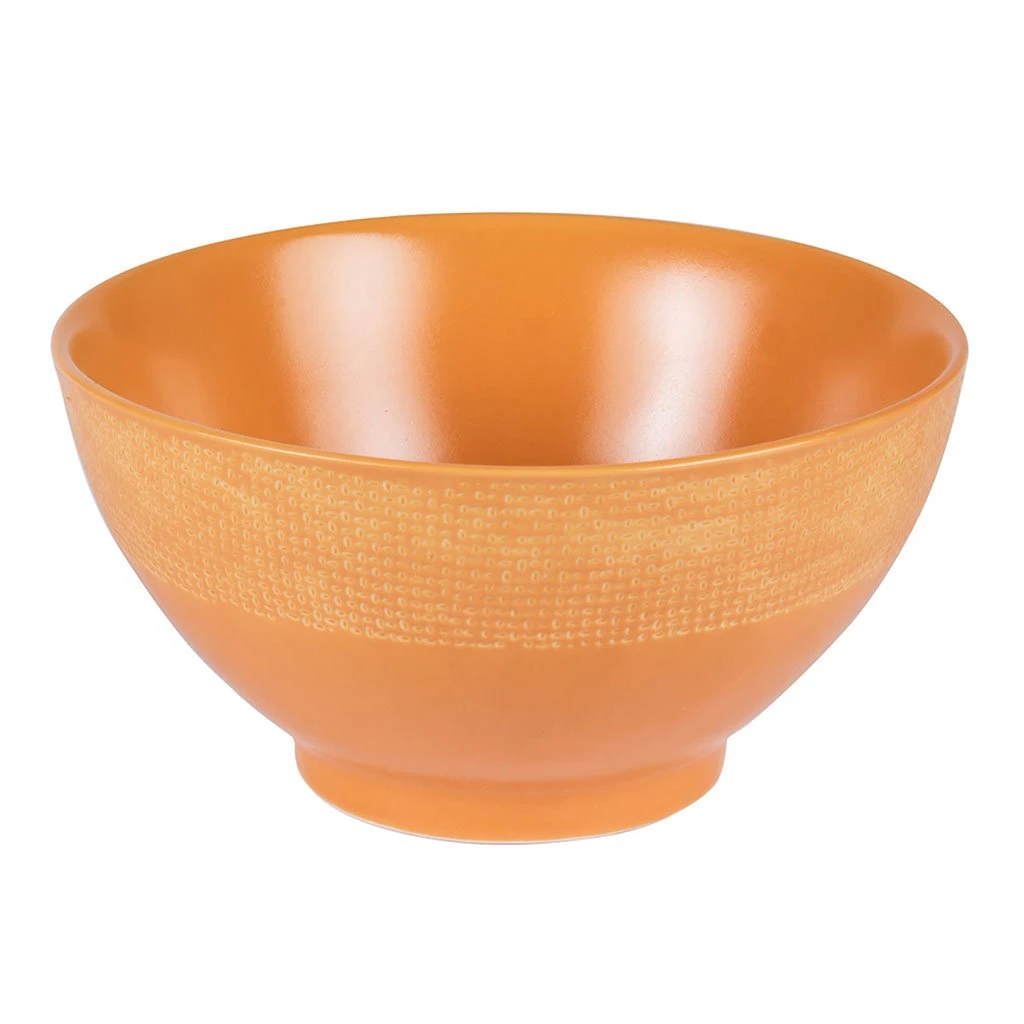 Table Passion Bol En Grès Safran D14cm - Vesuvio 4 Table Passion Bol En Grès Safran D14cm - Vesuvio – Image 2