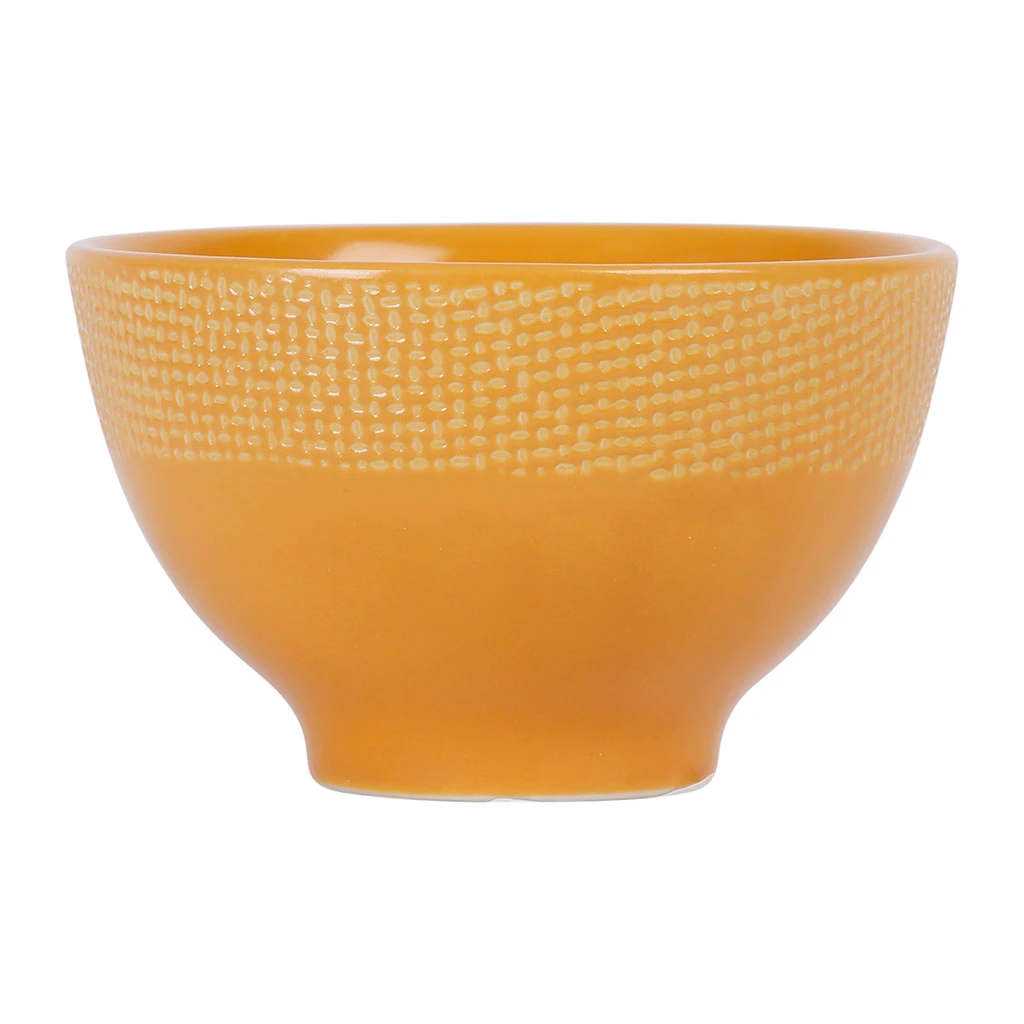 Table Passion Mini Bol En Grès Safran D9.5cm - Vesuvio 3 Table Passion Mini Bol En Grès Safran D9.5cm - Vesuvio