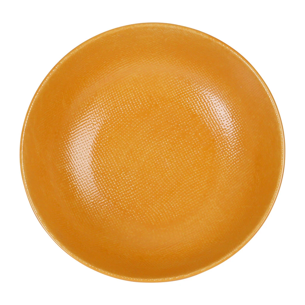 Table Passion Saladier En Grès Safran -vesuvio 6 Table Passion Saladier En Grès Safran -vesuvio – Image 4