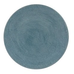 Table Passion Assiette Plate En Gres Bleu D27cm - Vesuvio 6 Table Passion Assiette Plate En Gres Bleu D27cm - Vesuvio -Côté Table Store 624904 FRN01 WEB