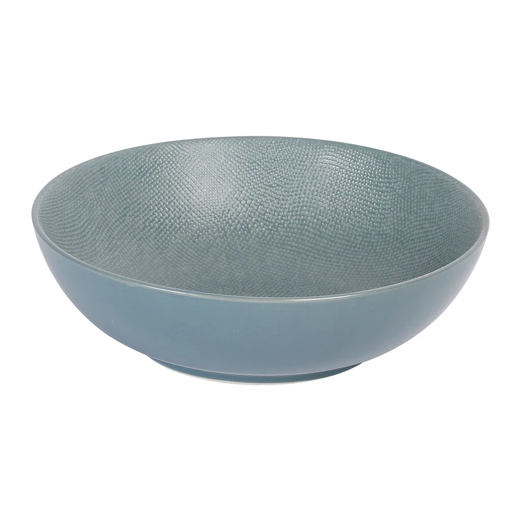 Table Passion Saladier En Grès Bleu - Vesuvio 5 Table Passion Saladier En Grès Bleu - Vesuvio – Image 3