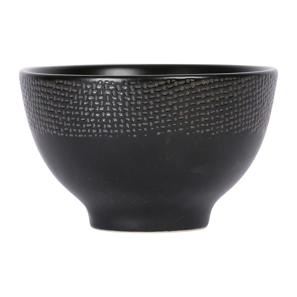 Table Passion Mini Bol En Grès Noir D9.5cm - Vesuvio 3 Table Passion Mini Bol En Grès Noir D9.5cm - Vesuvio
