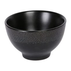 Table Passion Mini Bol En Grès Noir D9.5cm - Vesuvio 9 Table Passion Mini Bol En Grès Noir D9.5cm - Vesuvio -Côté Table Store 624913 DET02 WEB