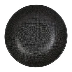Table Passion Assiette Calotte En Gres Noir D25cm - Vesuvio 9 Table Passion Assiette Calotte En Gres Noir D25cm - Vesuvio -Côté Table Store 624915 DET01 WEB