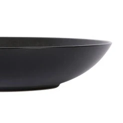 Table Passion Assiette Calotte En Gres Noir D25cm - Vesuvio 11 Table Passion Assiette Calotte En Gres Noir D25cm - Vesuvio -Côté Table Store 624915 DET03 WEB