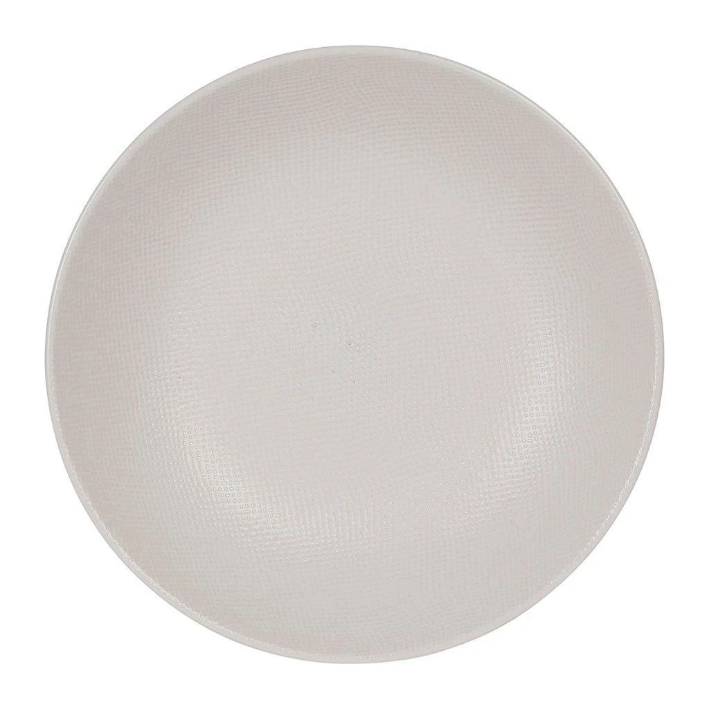 Table Passion Assiette Calotte En Gres Blanc D25cm - Vesuvio 5 Table Passion Assiette Calotte En Gres Blanc D25cm - Vesuvio – Image 3