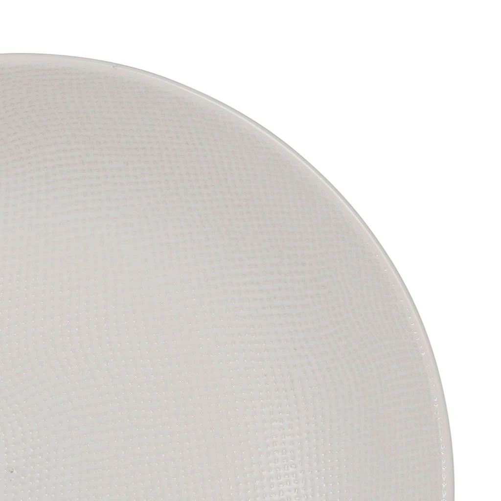 Table Passion Assiette Calotte En Gres Blanc D25cm - Vesuvio 6 Table Passion Assiette Calotte En Gres Blanc D25cm - Vesuvio – Image 4