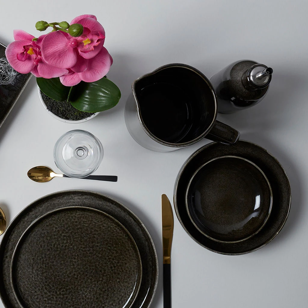 Home Déco Factory Coupelle En Grès Noir 70cl 5 Home Déco Factory Coupelle En Grès Noir 70cl – Image 3