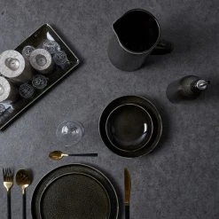 Home Déco Factory Coupelle En Grès Noir 70cl 11 Home Déco Factory Coupelle En Grès Noir 70cl -Côté Table Store 626726 FRN04 WEB