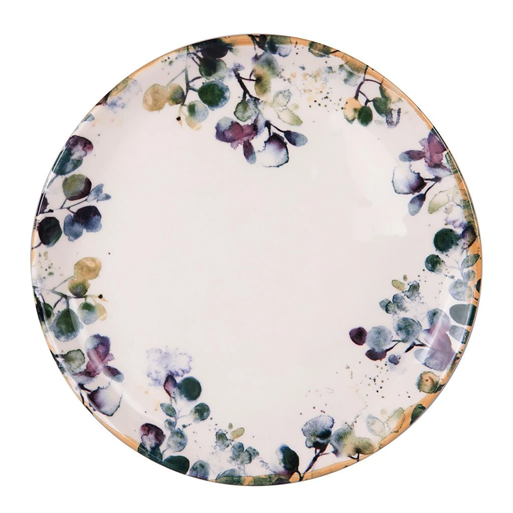 Table Passion Assiette Plate En Faïence Blanc D27.5cm - Garden 3 Table Passion Assiette Plate En Faïence Blanc D27.5cm - Garden