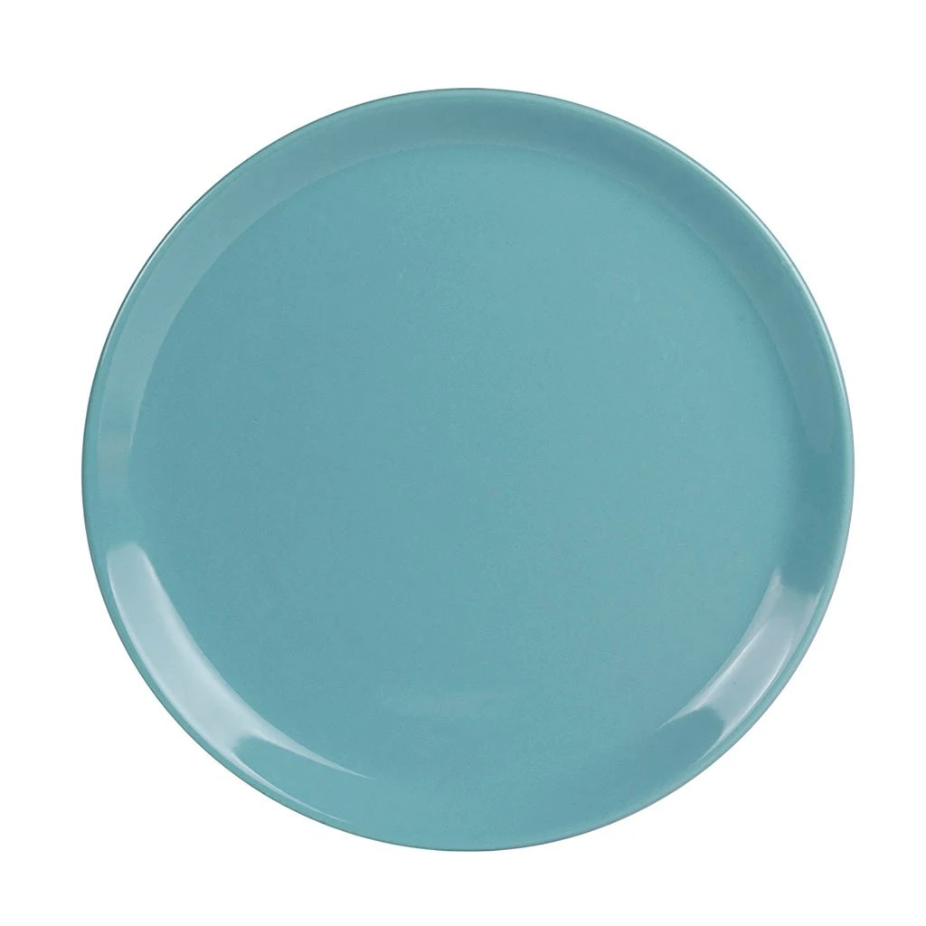 BASTIDE Assiette Plate En Grès Bleu D25cm - Itya 3 BASTIDE Assiette Plate En Grès Bleu D25cm - Itya