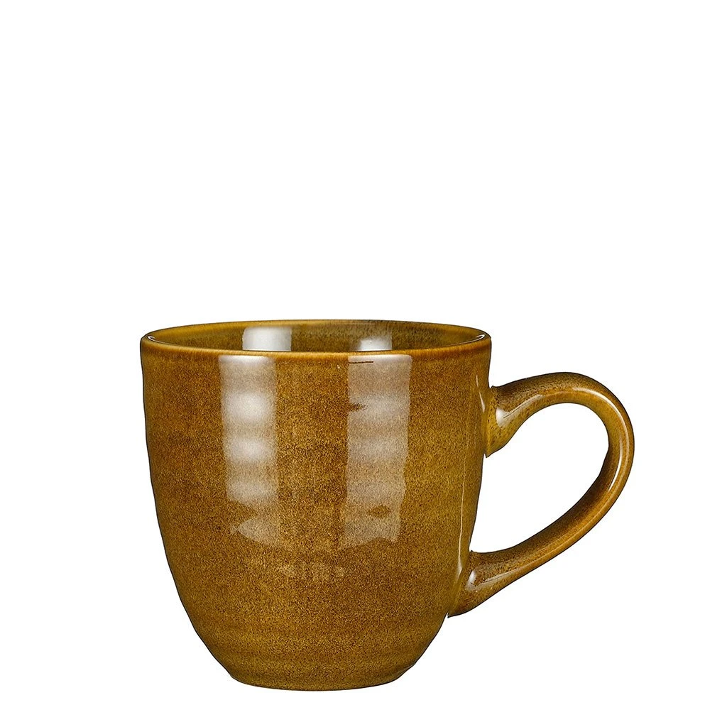 Mica Décorations Mug En Céramique Ocre - Tabo 3 Mica Décorations Mug En Céramique Ocre - Tabo