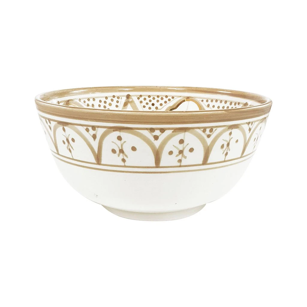 Chabi Chic Saladier Sable Et Or D20cm - Zwak 3 Chabi Chic Saladier Sable Et Or D20cm - Zwak