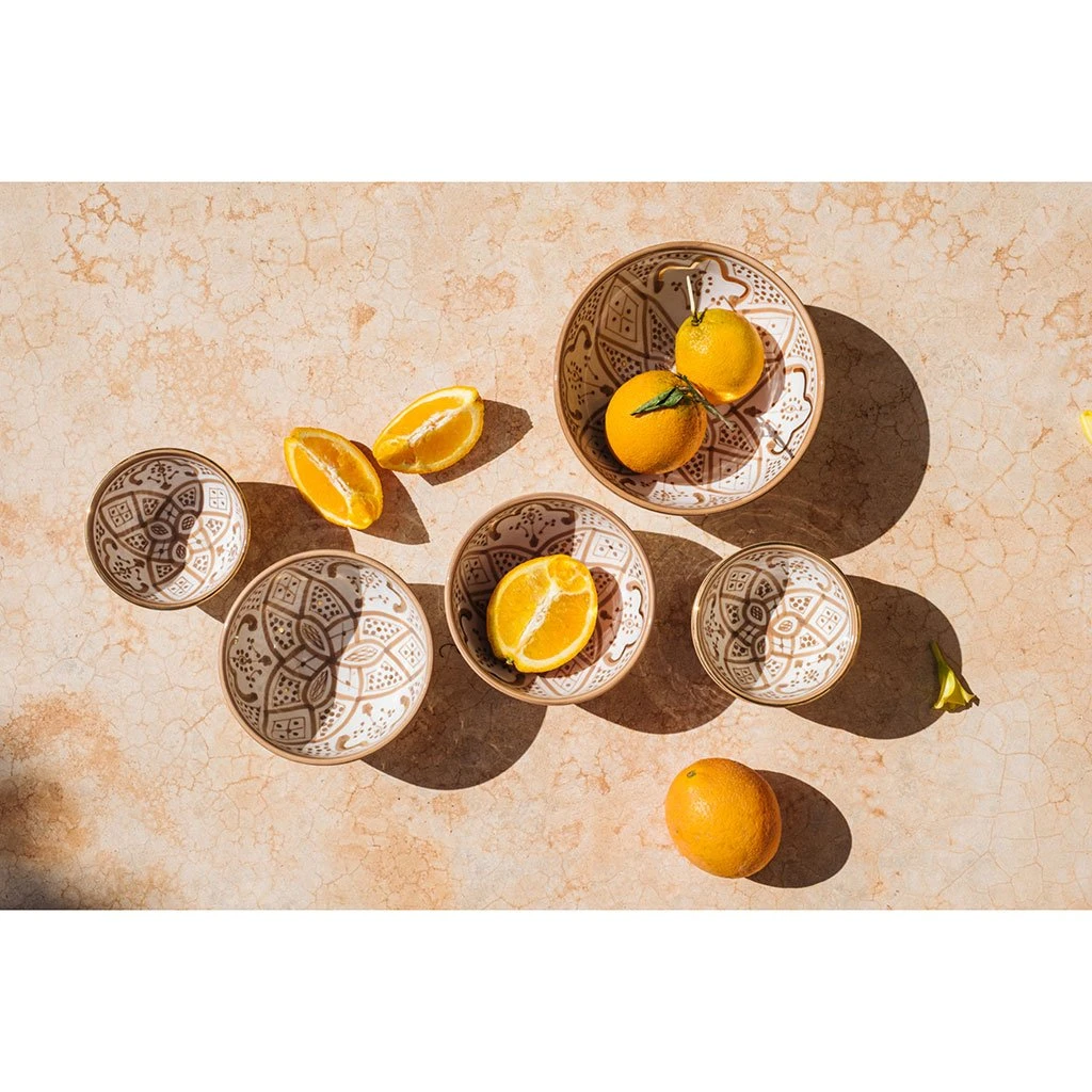 Chabi Chic Saladier Sable Et Or D20cm - Zwak 4 Chabi Chic Saladier Sable Et Or D20cm - Zwak – Image 2