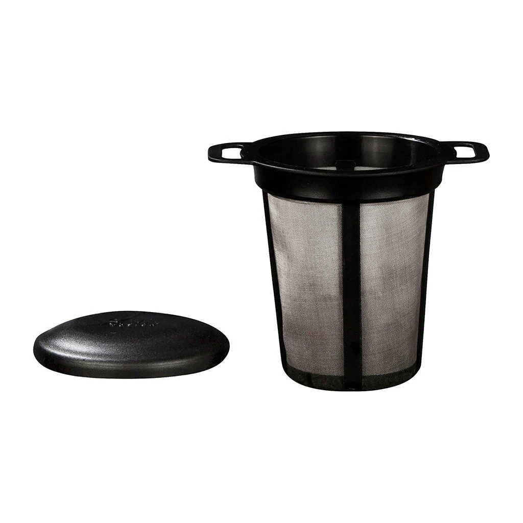 SEMA DESIGN Infuseur Universel Inox Et Plastique Noir 3 SEMA DESIGN Infuseur Universel Inox Et Plastique Noir – Image 2