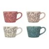 SEMA DESIGN Lot De 4 Tasses à Thé En Grès Multicolore - Cerisia 2 SEMA DESIGN Lot De 4 Tasses à Thé En Grès Multicolore - Cerisia -Côté Table Store 73094 DEB WEB