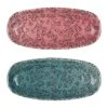 SEMA DESIGN Lot De 2 Plats En Grès Rose Et Bleu - Cerisia 1 SEMA DESIGN Lot De 2 Plats En Grès Rose Et Bleu - Cerisia -Côté Table Store 73096 DEB WEB