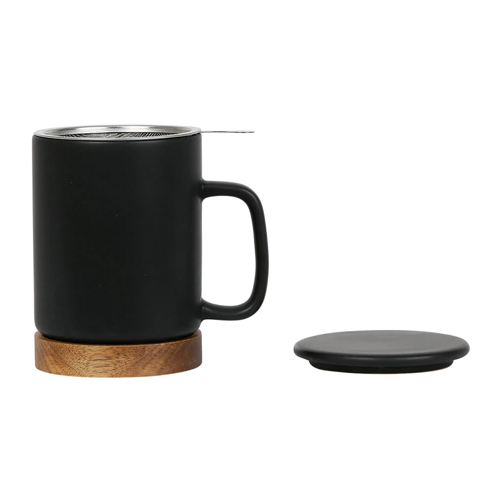 SEMA DESIGN Tisanière En Grès Avec Filtre Noir Mat - Nordika 4 SEMA DESIGN Tisanière En Grès Avec Filtre Noir Mat - Nordika – Image 2