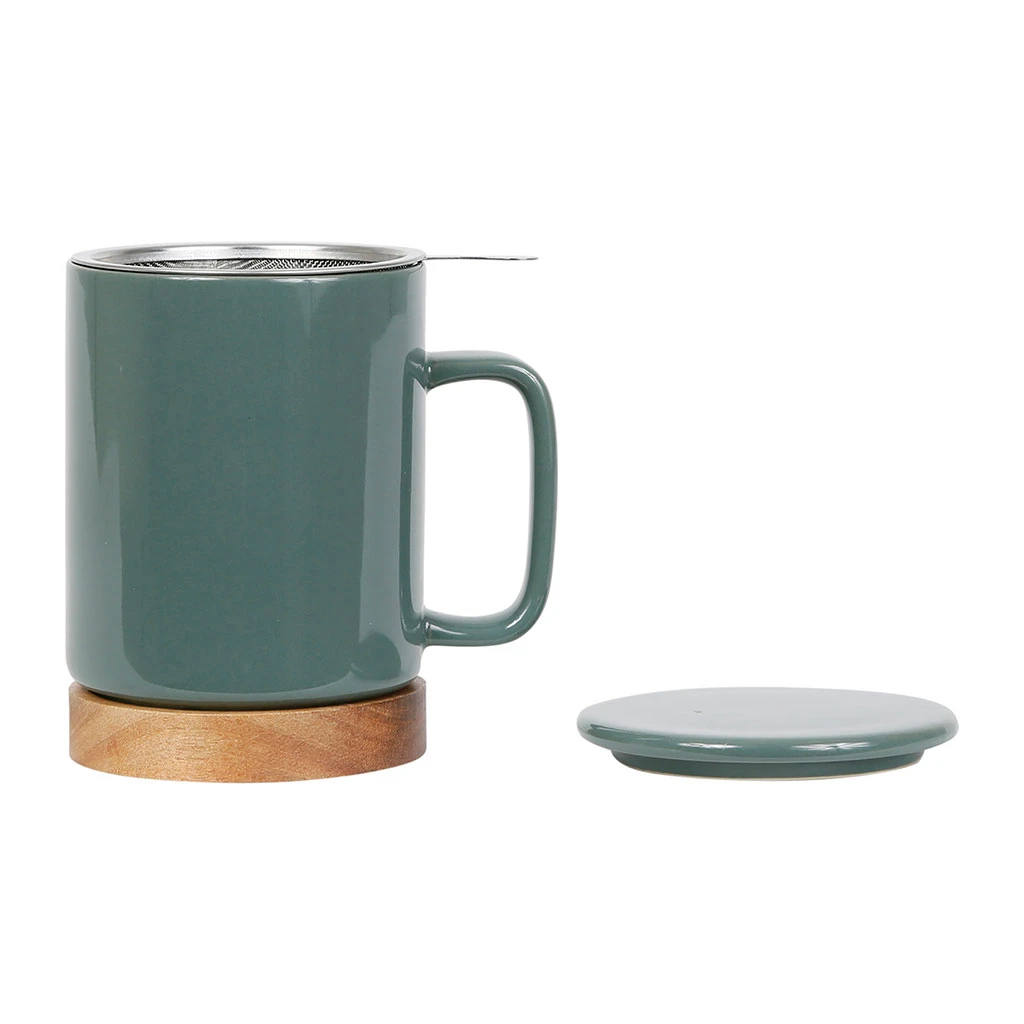 SEMA DESIGN Tisanière En Grès Avec Filtre Kaki - Nordika 4 SEMA DESIGN Tisanière En Grès Avec Filtre Kaki - Nordika – Image 2