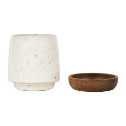 SEMA DESIGN Gobelet En Grès Blanc - Nordika -Côté Table Store 73577 DET01 WEB