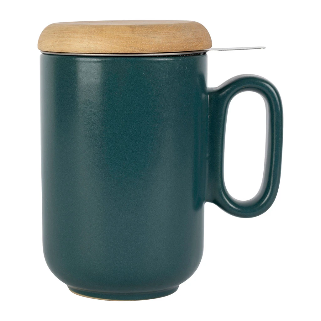 SEMA DESIGN Tisaniere En Grès Avec Filtre émeraude - Baltika 3 SEMA DESIGN Tisaniere En Grès Avec Filtre émeraude - Baltika