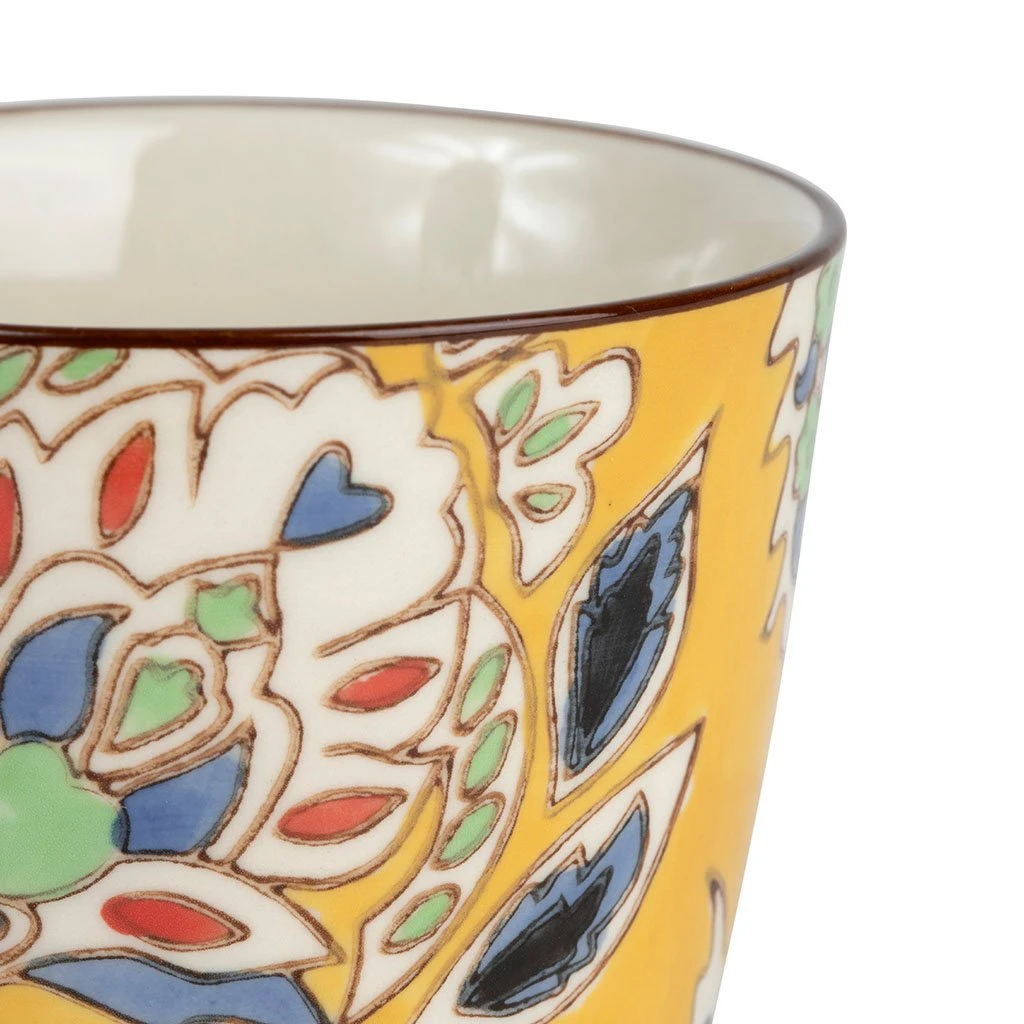 SEMA DESIGN Lot De 4 Coupes En Grès Multicolore - Orchila 4 SEMA DESIGN Lot De 4 Coupes En Grès Multicolore - Orchila – Image 2