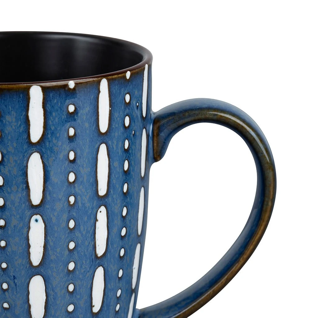 SEMA DESIGN Mug En Porcelaine Indigo - Urazia 4 SEMA DESIGN Mug En Porcelaine Indigo - Urazia – Image 2