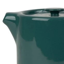 SEMA DESIGN Théière En Grès Emeraude Et Banbou Avec Filtre - Nordika 7 SEMA DESIGN Théière En Grès Emeraude Et Banbou Avec Filtre - Nordika -Côté Table Store 74639 DET02 WEB