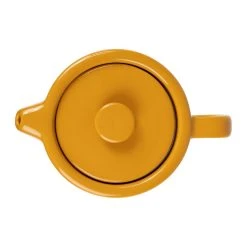 SEMA DESIGN Théière En Grès Moutarde Et Banbou Avec Filtre - Nordika 11 SEMA DESIGN Théière En Grès Moutarde Et Banbou Avec Filtre - Nordika -Côté Table Store 74640 DET03 WEB