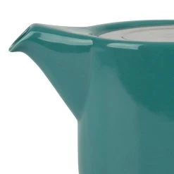 SEMA DESIGN Theiere En Grès émeraude Avec Filtre Plate - Design 9 SEMA DESIGN Theiere En Grès émeraude Avec Filtre Plate - Design -Côté Table Store 74668 DET03 WEB