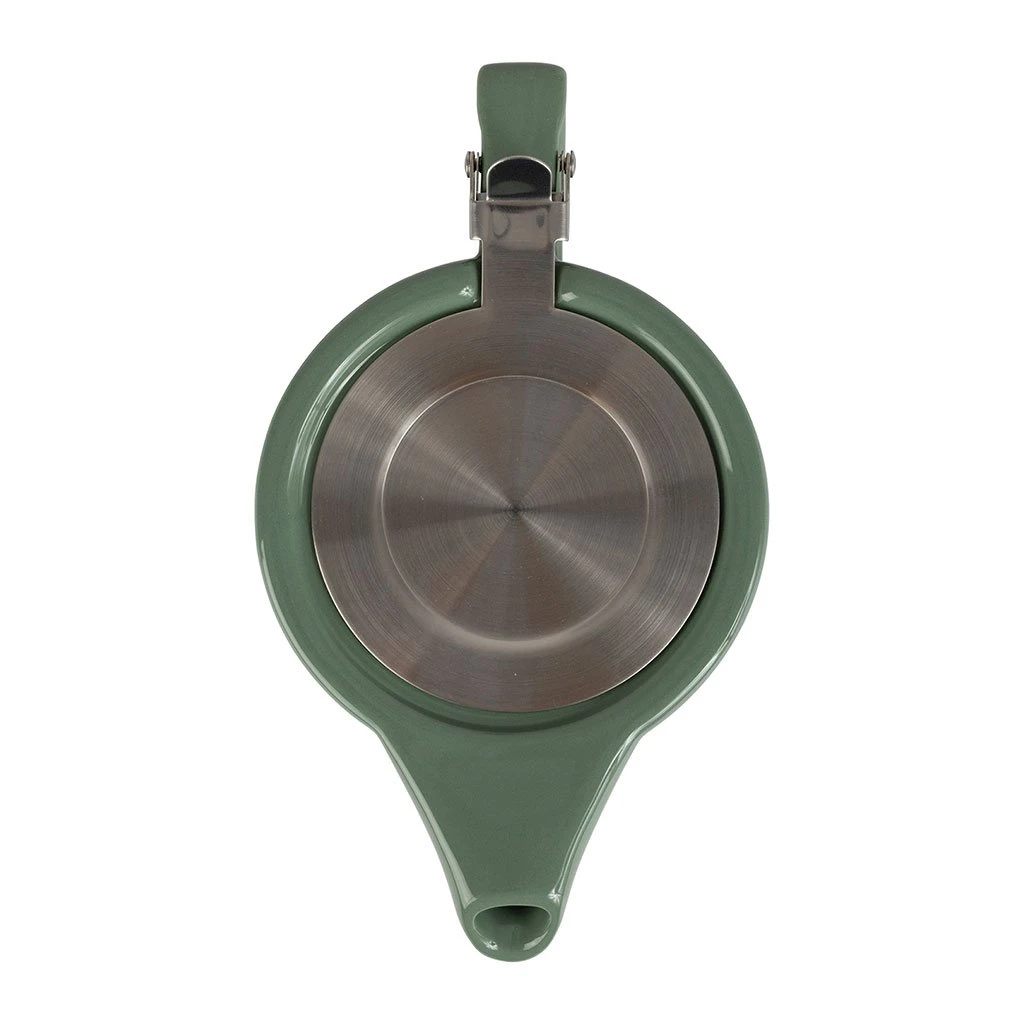 SEMA DESIGN Theiere En Grès Vert Avec Filtre Plate - Design 5 SEMA DESIGN Theiere En Grès Vert Avec Filtre Plate - Design – Image 3