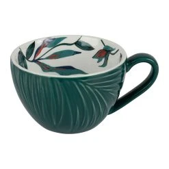 SEMA DESIGN Tasse Cafe X6 Cof Pep's Pop Emeraude Et Corail 10cl -Côté Table Store 74689 DET03 WEB