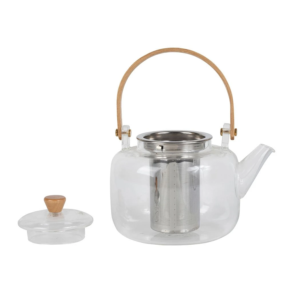 SEMA DESIGN Théière En Verre Transparente Avec Filtre - Dilacia 5 SEMA DESIGN Théière En Verre Transparente Avec Filtre - Dilacia – Image 3