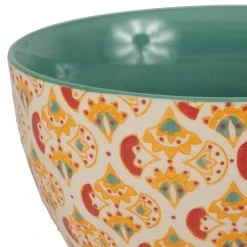 SEMA DESIGN Lot De 2 Saladiers En Grès Bleu Et Jaune - Suro -Côté Table Store 74771 DET02 WEB