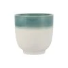SEMA DESIGN Gobelet En Grès émeraude Et Blanc - Crakel 1 SEMA DESIGN Gobelet En Grès émeraude Et Blanc - Crakel -Côté Table Store 74964 DEB WEB