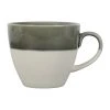 SEMA DESIGN Tasse En Grès Vert De Gris Et Blanc - Crakel 2 SEMA DESIGN Tasse En Grès Vert De Gris Et Blanc - Crakel -Côté Table Store 75144 DEB WEB