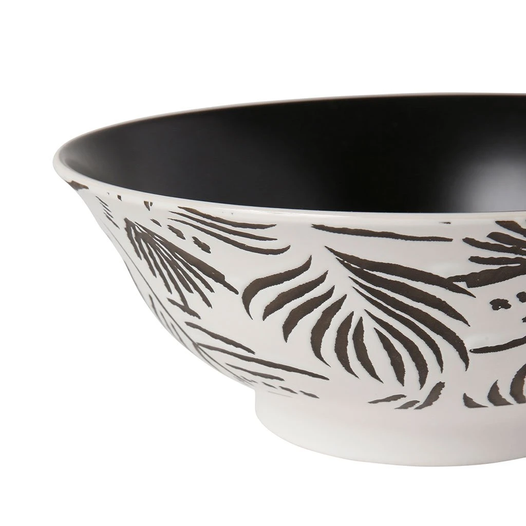 SEMA DESIGN Saladier (lot De 2) Bronze Noir Et Blanc D21H8 4 SEMA DESIGN Saladier (lot De 2) Bronze Noir Et Blanc D21H8 – Image 2