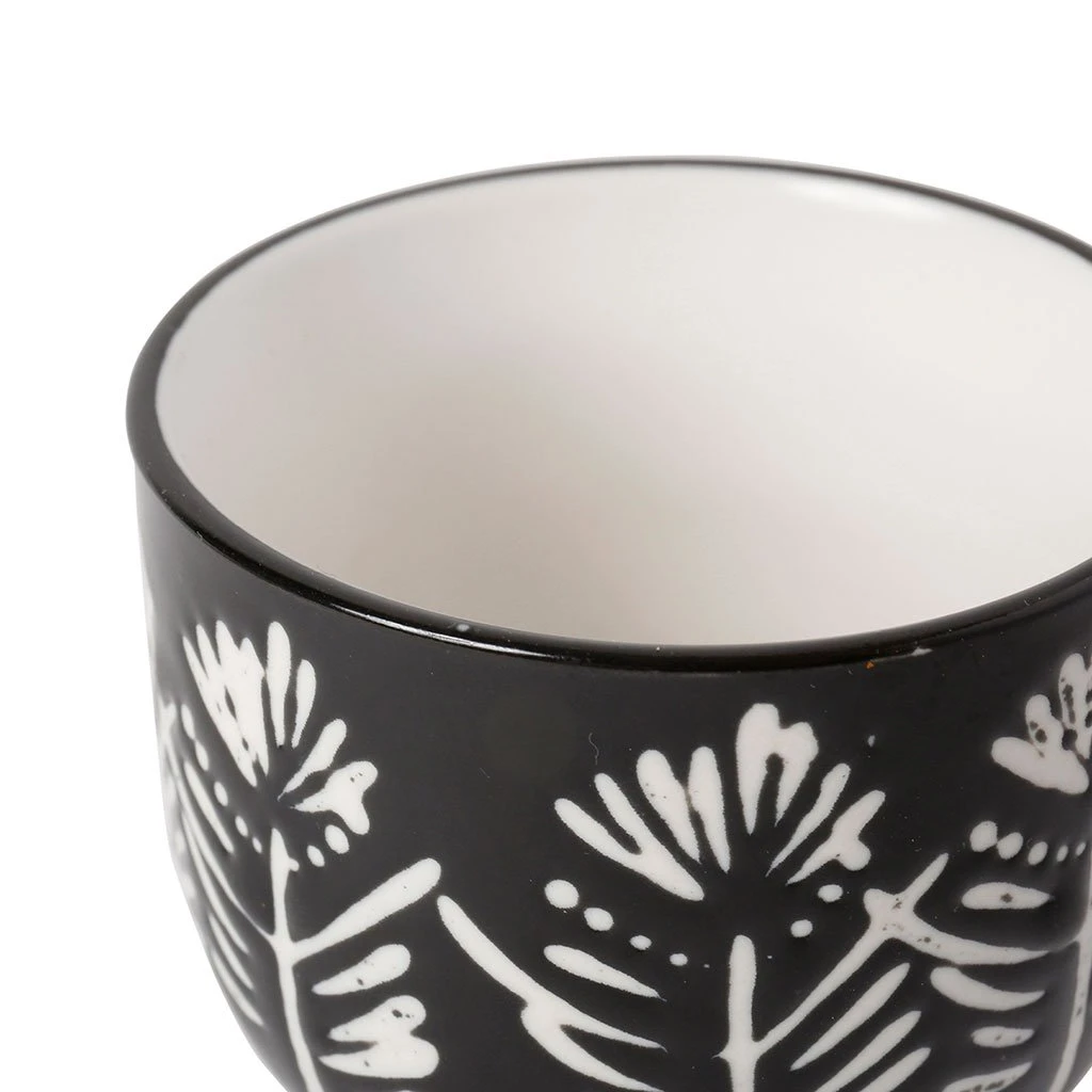 SEMA DESIGN Gobelet Bronze Noir Et Blanc 12Cl (lot De 4) 4 SEMA DESIGN Gobelet Bronze Noir Et Blanc 12Cl (lot De 4) – Image 2