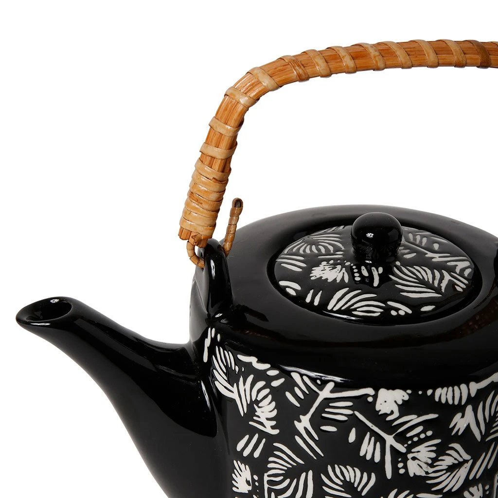 SEMA DESIGN Theiere Bronze Noir Et Blanc 1L 5 SEMA DESIGN Theiere Bronze Noir Et Blanc 1L – Image 3