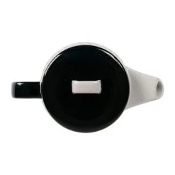 SEMA DESIGN Theiere En Grès Banc Et Beige - Courba 9 SEMA DESIGN Theiere En Grès Banc Et Beige - Courba -Côté Table Store 75682 DET02 WEB