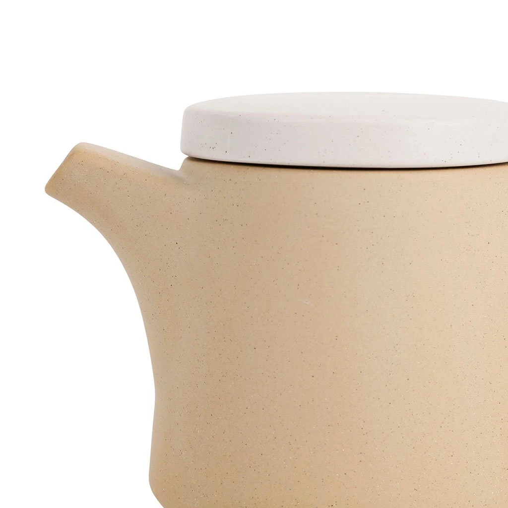 SEMA DESIGN Theiere En Grès Naturel Mat Avec Filtre - Terre Boheme 5 SEMA DESIGN Theiere En Grès Naturel Mat Avec Filtre - Terre Boheme – Image 3