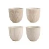 SEMA DESIGN Lot De 4 Gobelets En Grès Nude Mat - Terre Boheme 1 SEMA DESIGN Lot De 4 Gobelets En Grès Nude Mat - Terre Boheme -Côté Table Store 75712 DEB WEB