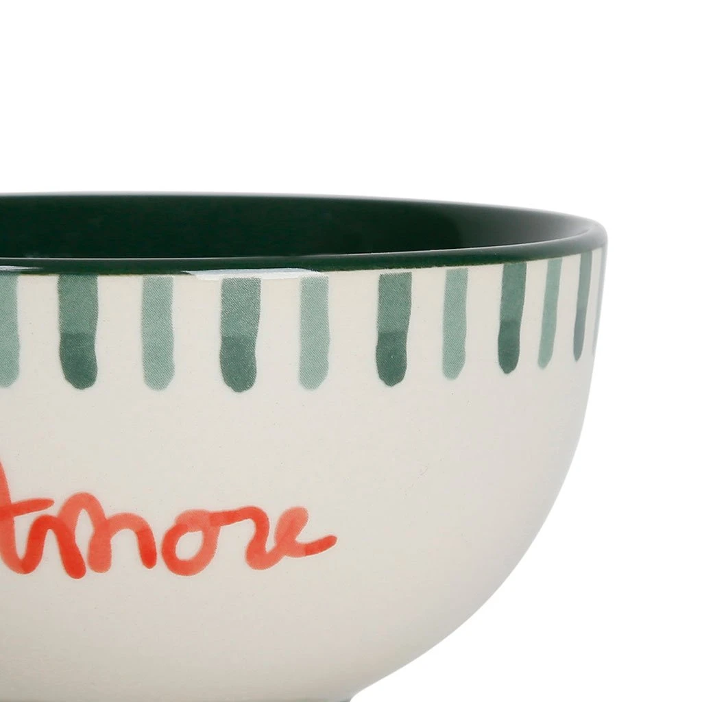 SEMA DESIGN Lot De 3 Bols En Grès Jaune, Bleu Et Rouge 30cl - Amore 4 SEMA DESIGN Lot De 3 Bols En Grès Jaune, Bleu Et Rouge 30cl - Amore – Image 2