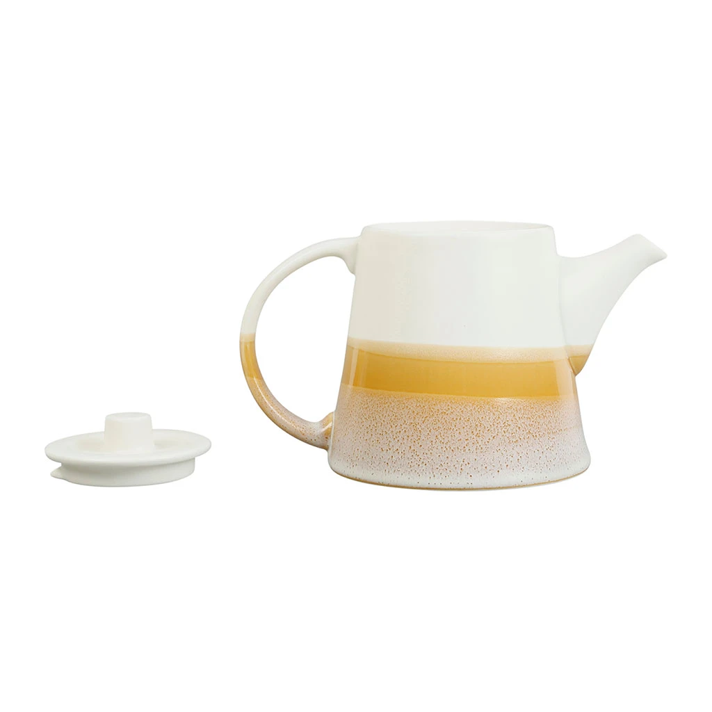 SEMA DESIGN Theiere En Porcelaine Nude Et Blanc - Earth Notes 4 SEMA DESIGN Theiere En Porcelaine Nude Et Blanc - Earth Notes – Image 2