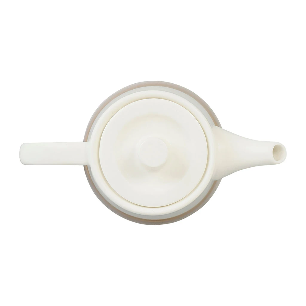 SEMA DESIGN Theiere En Porcelaine Nude Et Blanc - Earth Notes 5 SEMA DESIGN Theiere En Porcelaine Nude Et Blanc - Earth Notes – Image 3