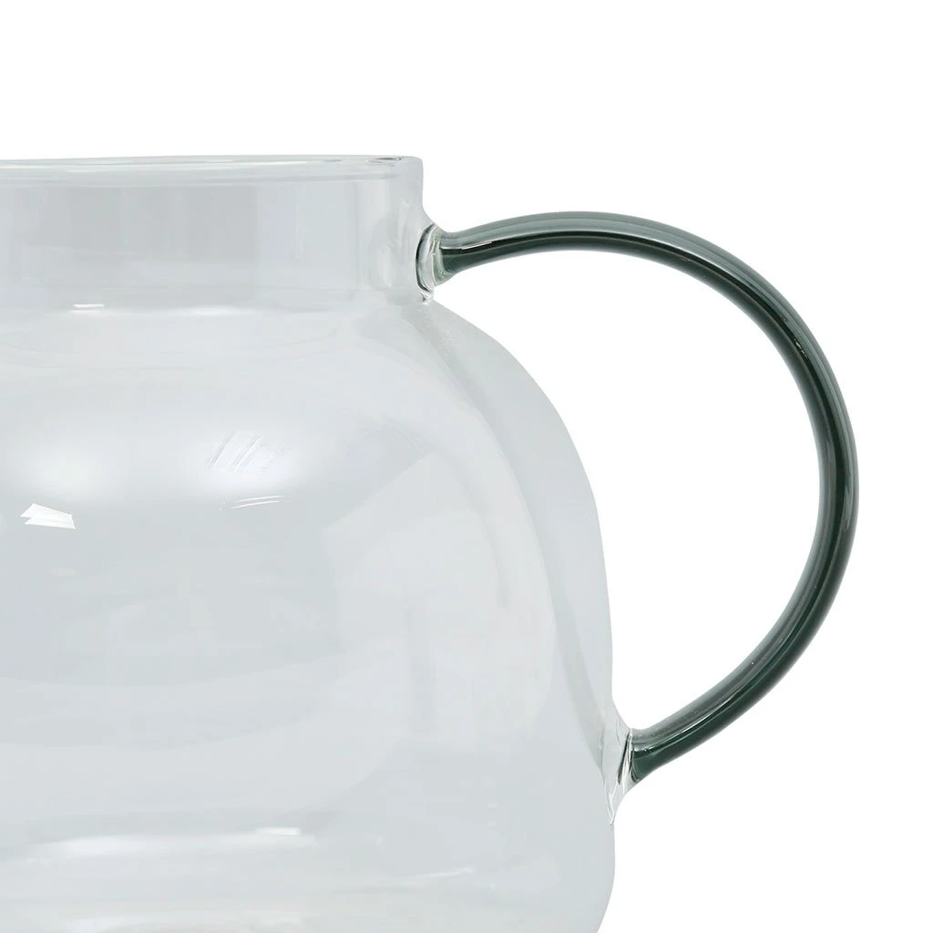 SEMA DESIGN Theiere En Verre Avec Filtre Anse Grise 5 SEMA DESIGN Theiere En Verre Avec Filtre Anse Grise – Image 3