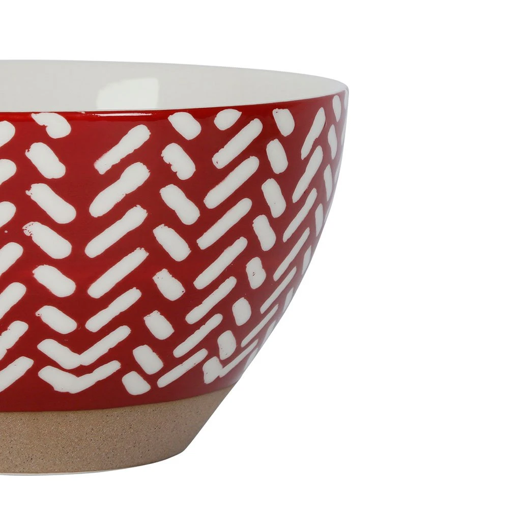 SEMA DESIGN Lot De 2 Bols En Grès Grenat 75 Cl - Indired 5 SEMA DESIGN Lot De 2 Bols En Grès Grenat 75 Cl - Indired – Image 3