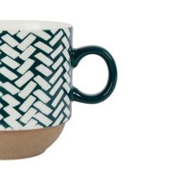 SEMA DESIGN Lot De 2 Tasses à The En Grès émeraude - Indired 6 SEMA DESIGN Lot De 2 Tasses à The En Grès émeraude - Indired -Côté Table Store 76180 DET01 WEB